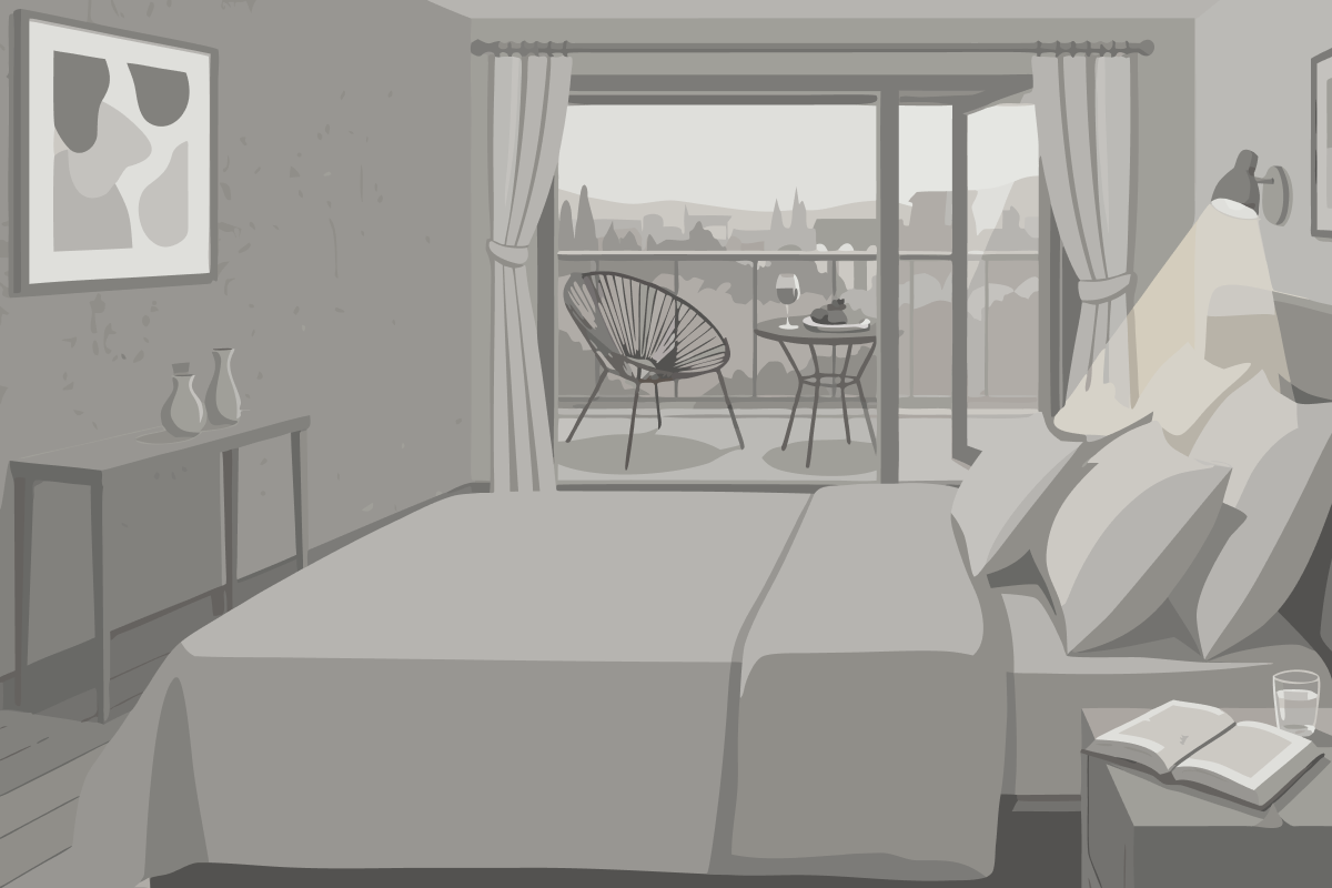 Deluxe Double Room with Sea View